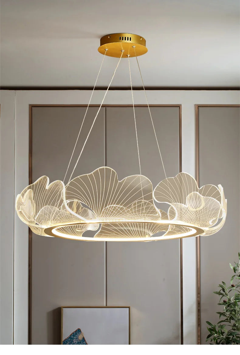 Gorgeous Lotus Leaf Chandelier Elevate Your Home’s Aesthetic