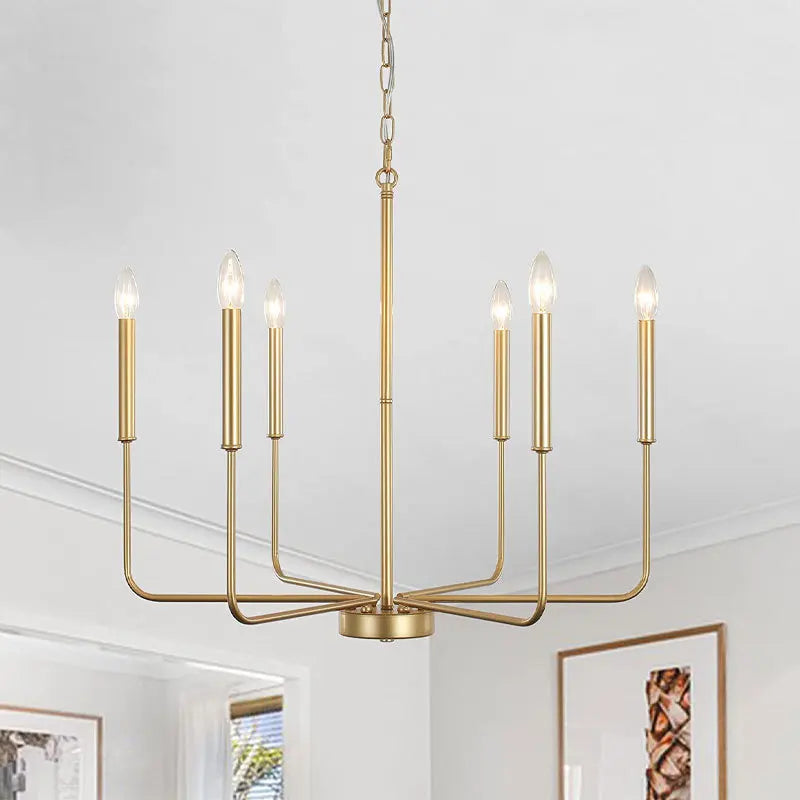 Elegant Iron Art Chandelier Perfect LED Pendant Lamp for Home Décor