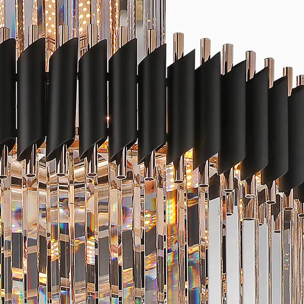 Luxury Lighting Best Crystal LED Chandelier for Hotels and Living Spaces