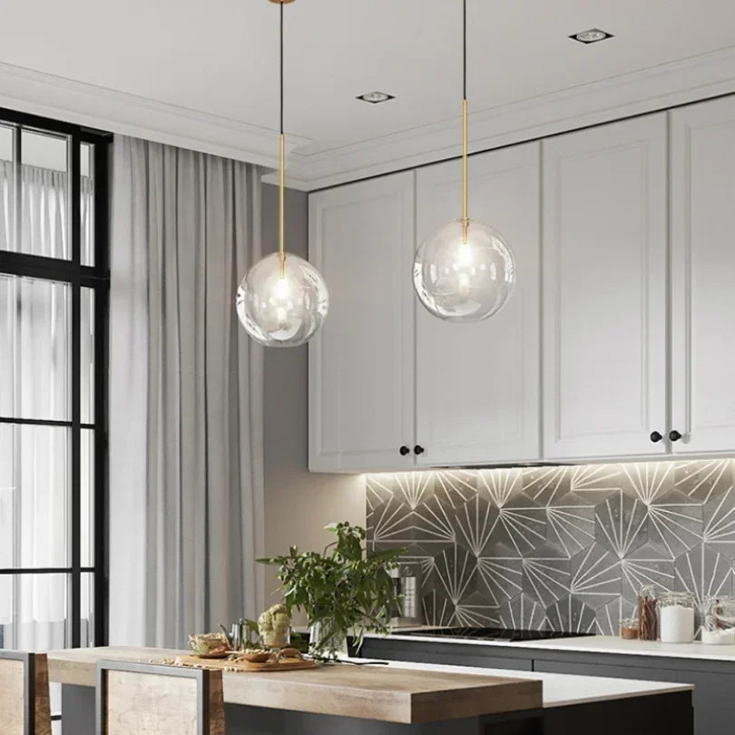 Elegant Bubble Glass Pendant Lights Perfect for Any Room