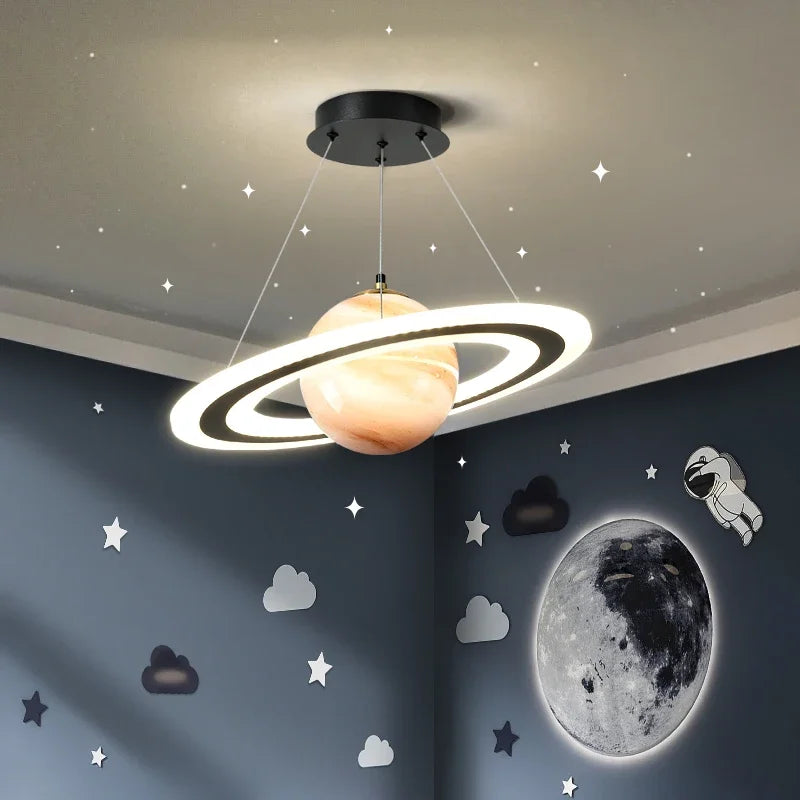 Stylish Planet Chandelier Unique Hanging Light for Any Space