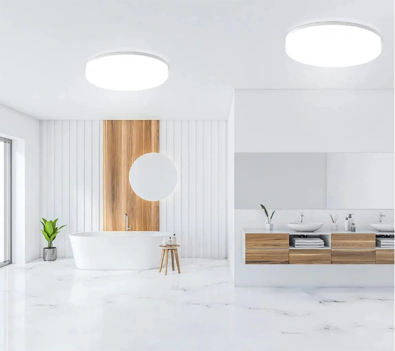 Sleek & Stylish Ultra Thin Round LED Ceiling Light for Bedrooms & Living Rooms