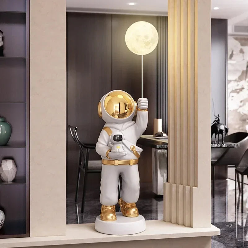 Luxury Astronaut Resin Statue for Your Living Room