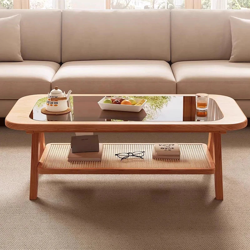 Glamour Vintage Coffee Table – Japanese & French Inspired Home Accent Table
