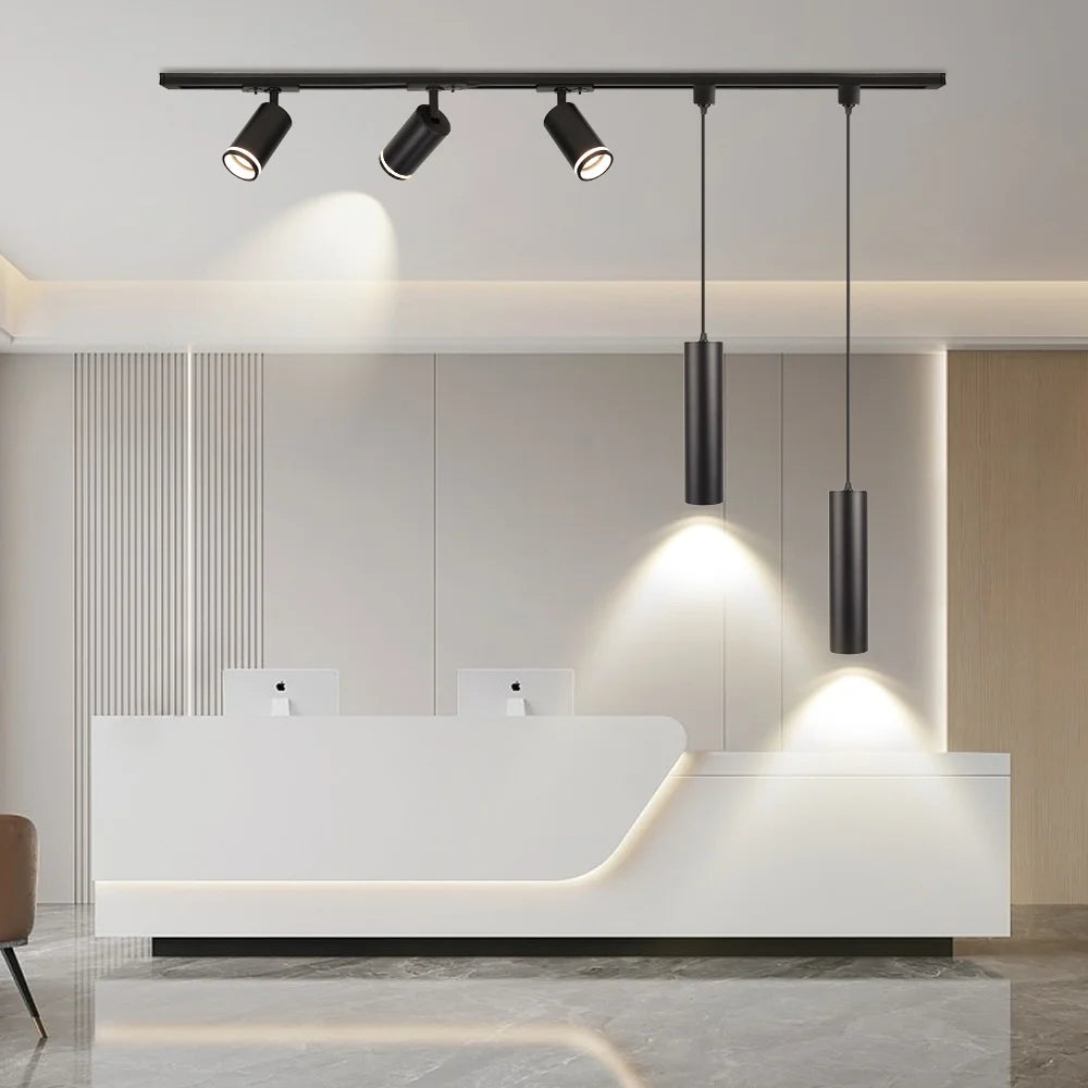Stylish & Energy Efficient Stunning Hanging LED Chandelier for Dining & Living Spaces