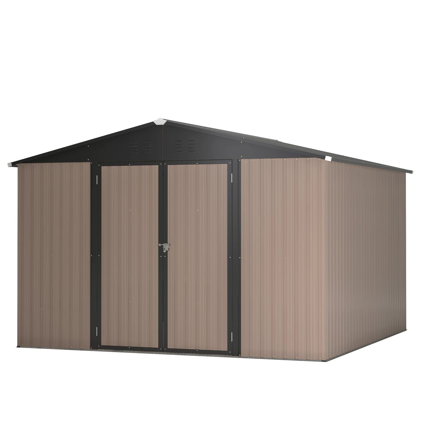 Heavy Duty Metal Tool Storage Cabinet with Lockable Doors