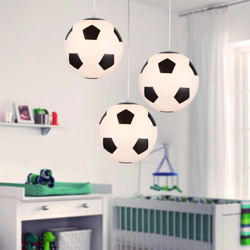 Cool Basketball Hanging Lamp Perfect for Kids’ Bedroom & Playroom
