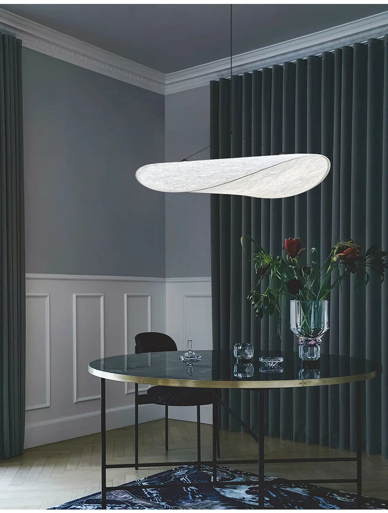 Vertigo White Silk Pendant Chandelier Ideal for Stylish Interiors