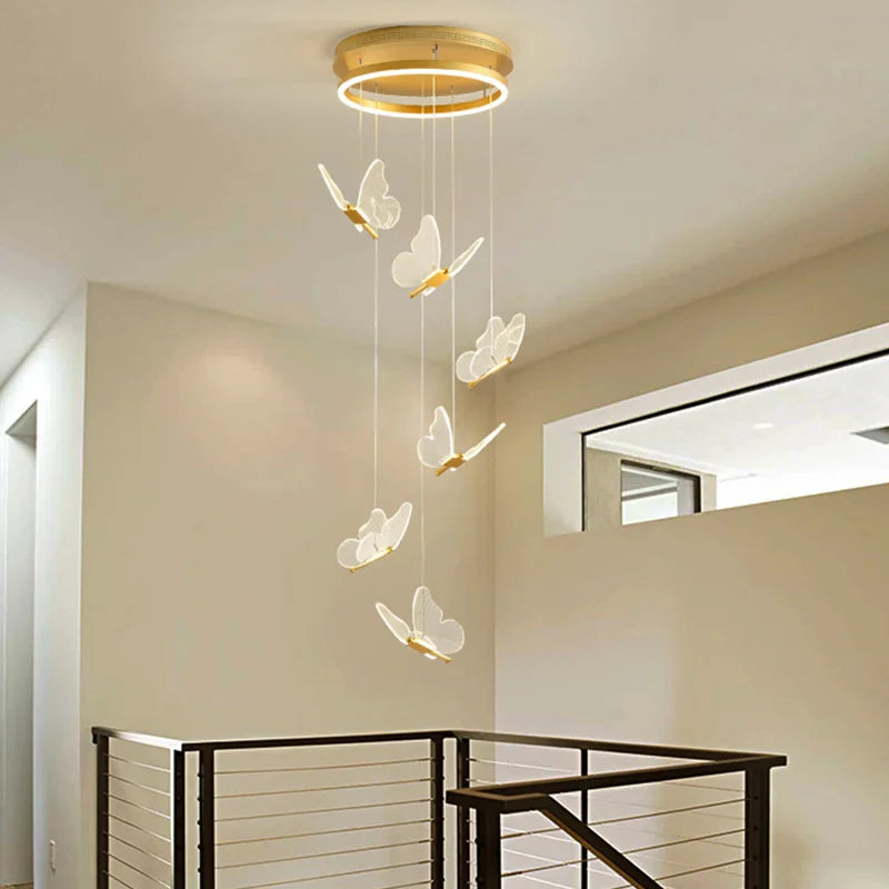 Butterfly Adjustable Pendant Lights Bring Grace & Style Home