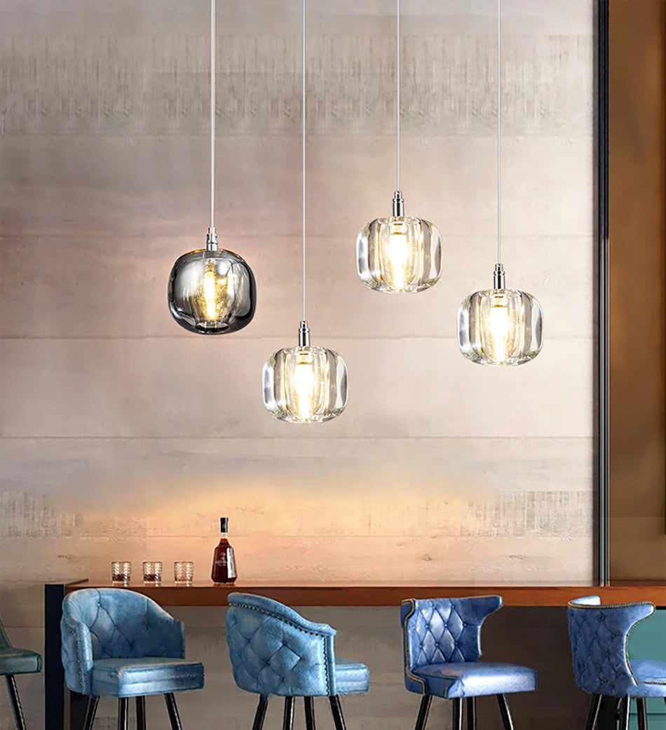 Luxury Loft Ceiling Chandelier Crystal LED Lighting for Living Room, Bedroom, Staircase, and Dining Spaces