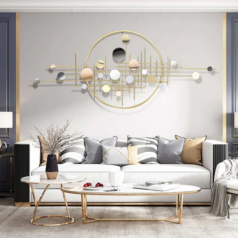Creative Wall Pendant Decoration – Iron Art Luxury Accent for Stylish Rooms