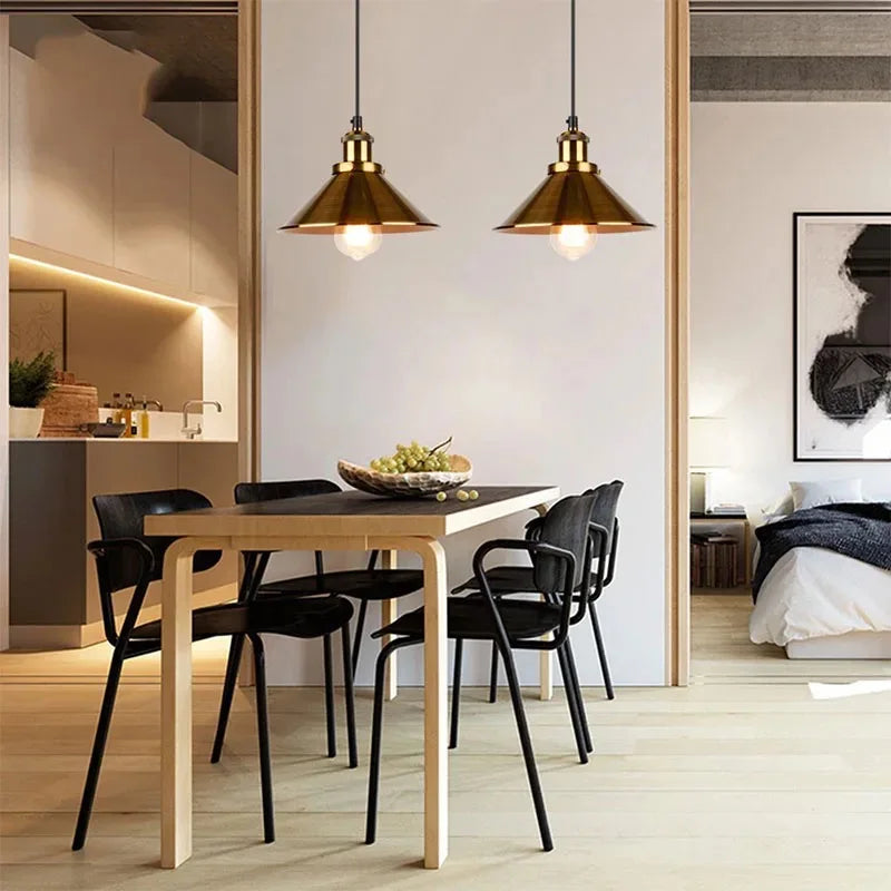 Stylish Vintage Pendant Lamp Transform Your Dining Room with Vintage Charm