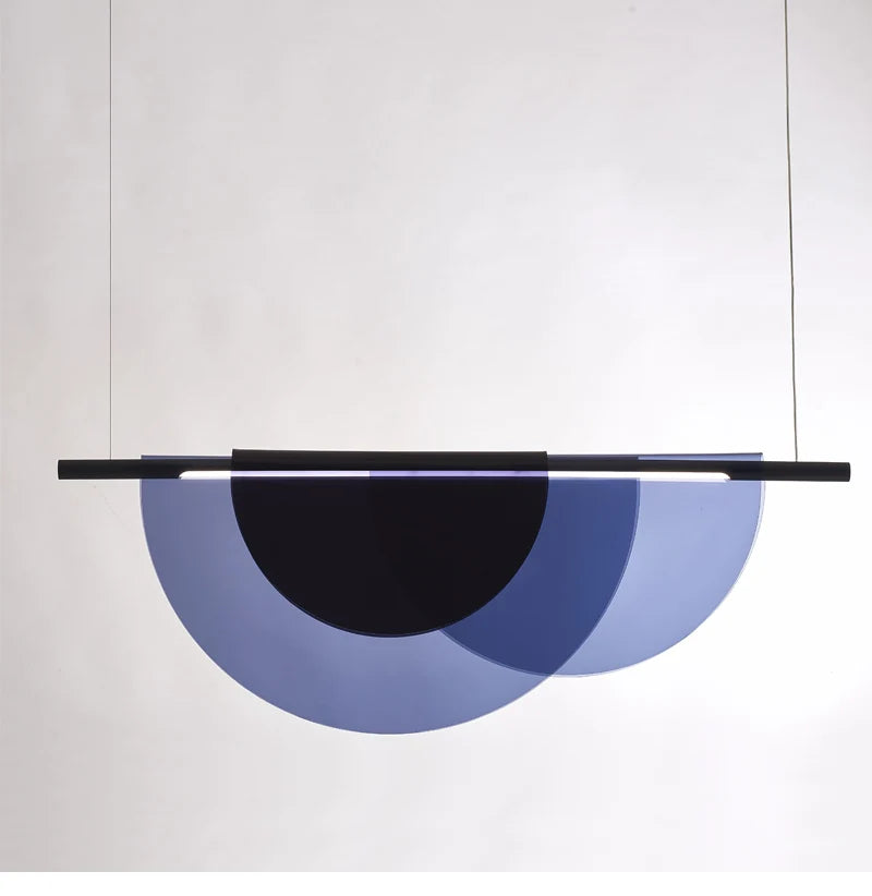 Nordic Lustre Color Strip Light – Elegant Bar Counter & Dining Room Lighting