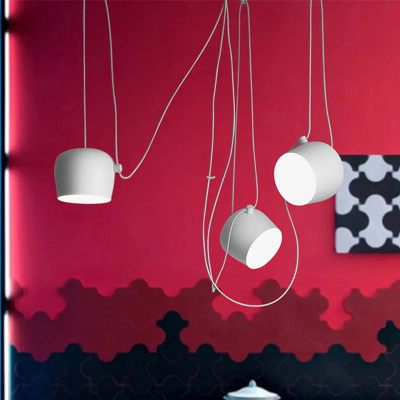 Black & White Flos Chandelier for Restaurants, Bars & Offices