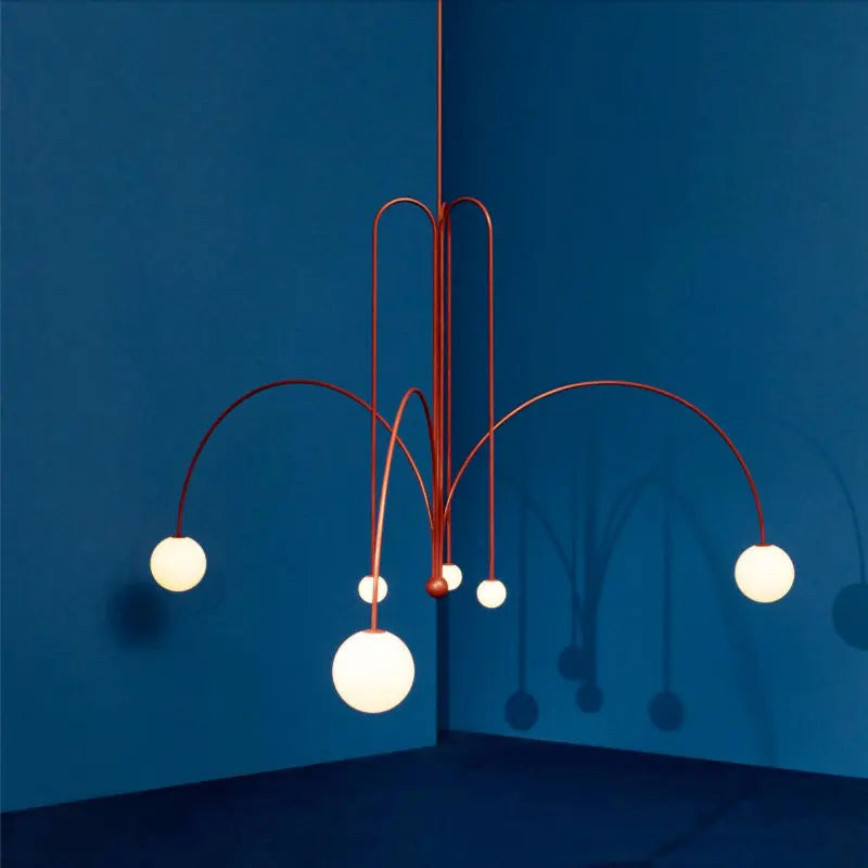 Trendy LED Chandelier Perfect for Bedrooms, Boutiques & Modern Spaces