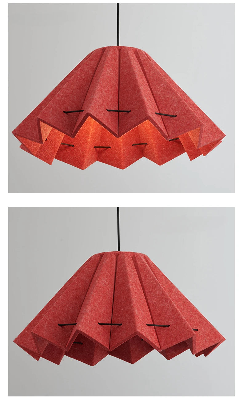 Stylish Danish Designer Felt Chandelier Ideal for Restaurants, Offices & Club Spaces