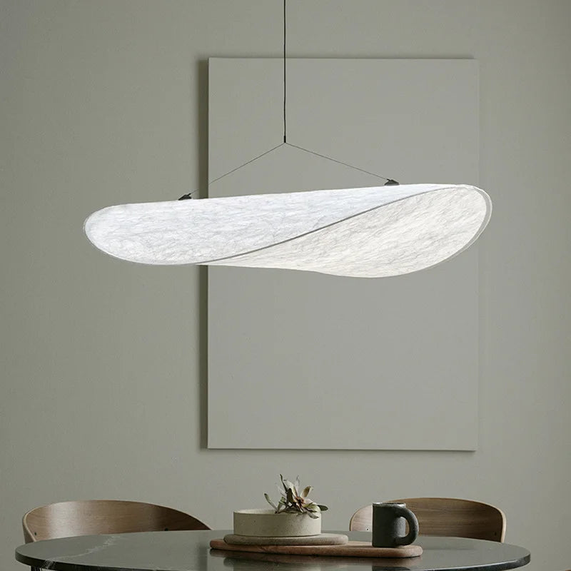 Vertigo White Silk Pendant Chandelier Ideal for Stylish Interiors
