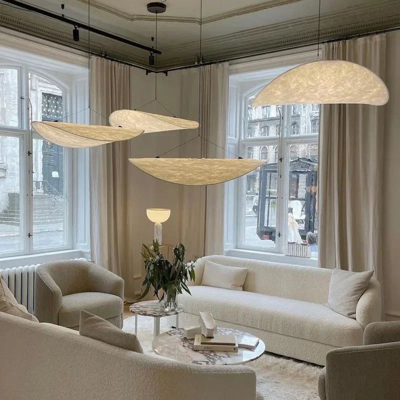 Elegant Silk Hanging Lamp for Any Room