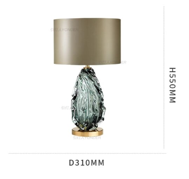 Modern Luxury Crystal Glow LED Table Lamp for Living Room, Bedroom, Hall, Hotel