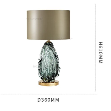 Modern Luxury Crystal Glow LED Table Lamp for Living Room, Bedroom, Hall, Hotel
