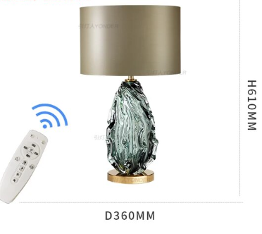 Modern Luxury Crystal Glow LED Table Lamp for Living Room, Bedroom, Hall, Hotel