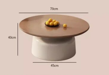 Nordic Elegance Modern Mobile Coffee Table for Minimalist Living Spaces