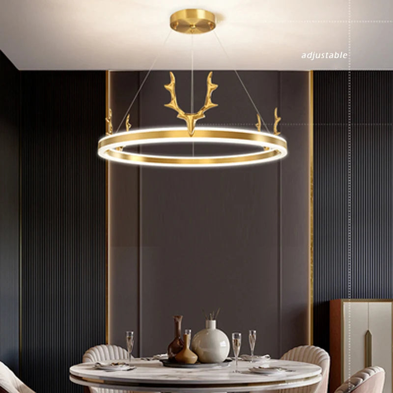 The Royal Touch to Kids' Bedrooms with this Crown Pendant LED Chandelier