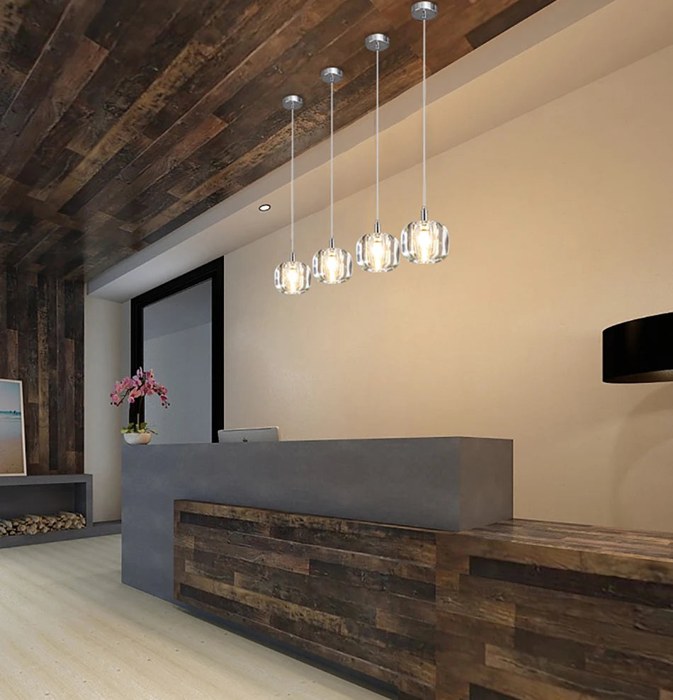 Luxury Loft Ceiling Chandelier Crystal LED Lighting for Living Room, Bedroom, Staircase, and Dining Spaces