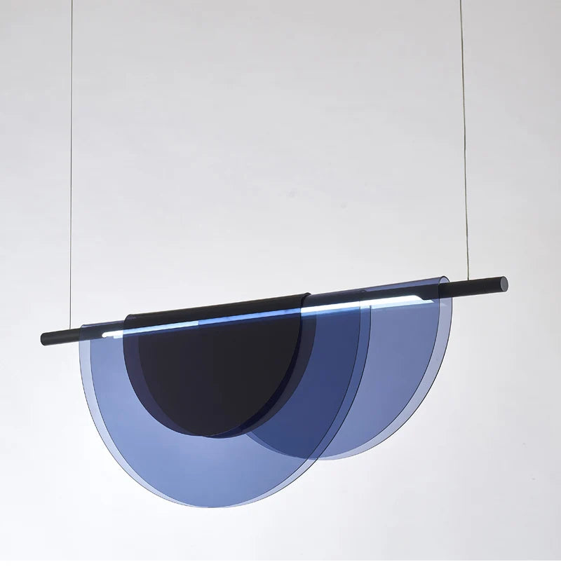 Nordic Lustre Color Strip Light – Elegant Bar Counter & Dining Room Lighting