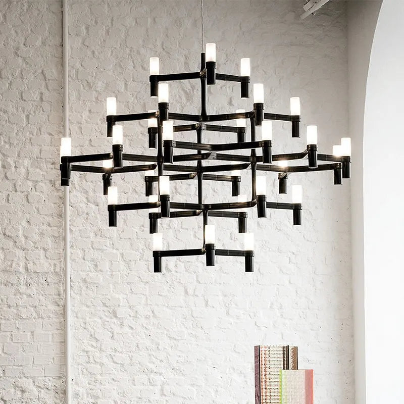Crown Major Chandelier For Living Interior, Office And Any Space Decor