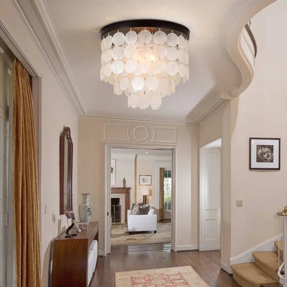 Stylish Crystal Flush Mount Light Chandelier for Any Space