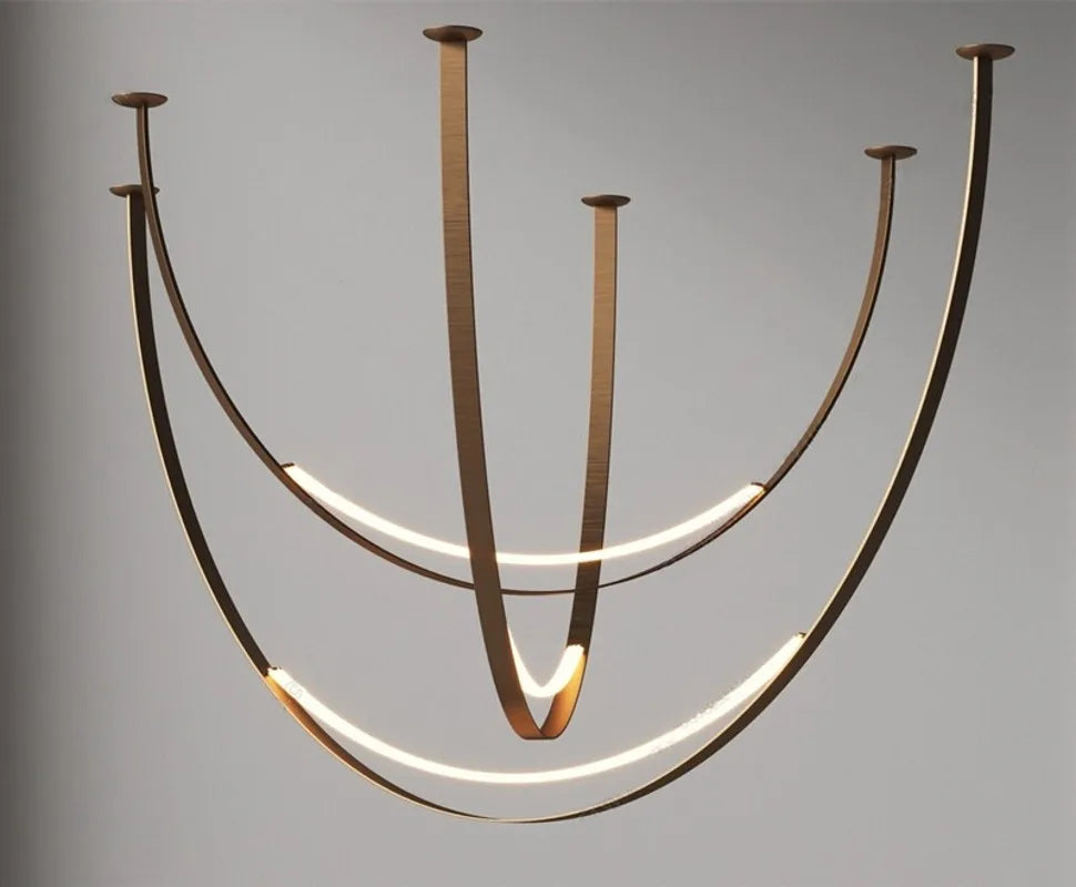 Luxury U Shaped Chandelier For Your Villa, Hotel, or Restaurant Decor