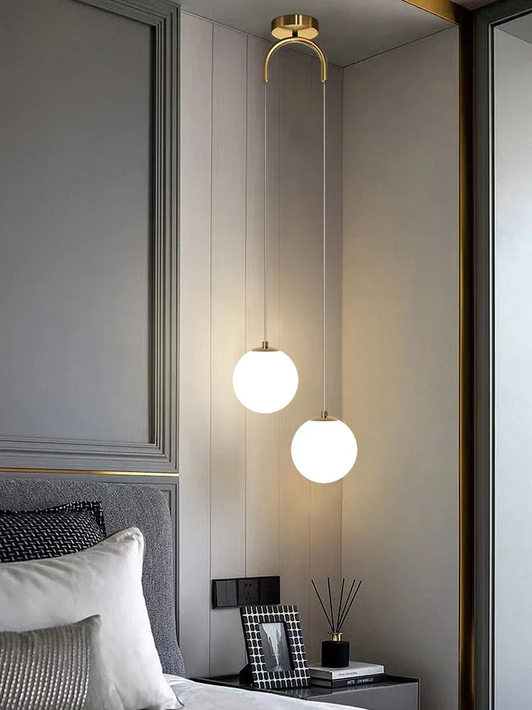 Stunning Glass Ball LED Chandeliers for Dining & Bedroom