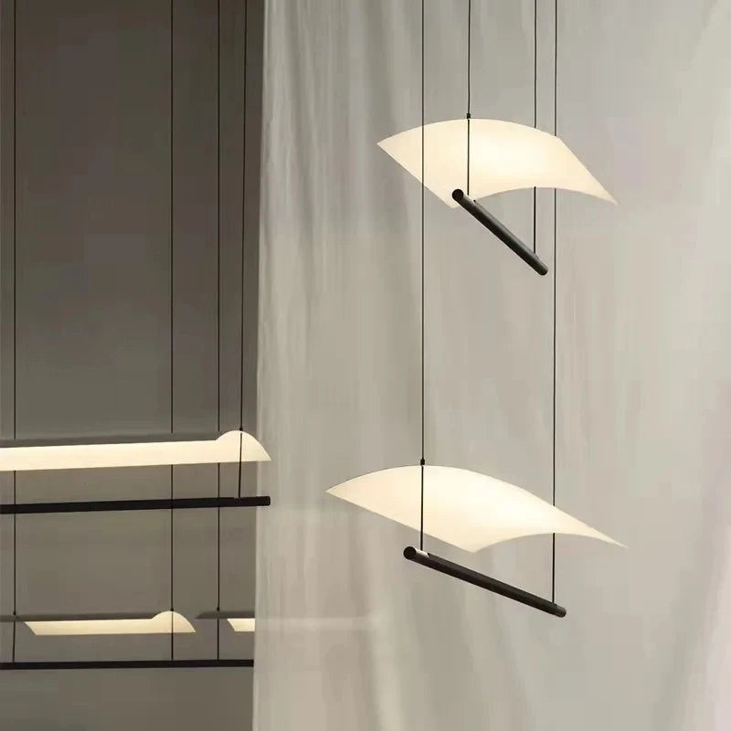 Stylish Long Strip Chandelier for Restaurants, Homes & Offices