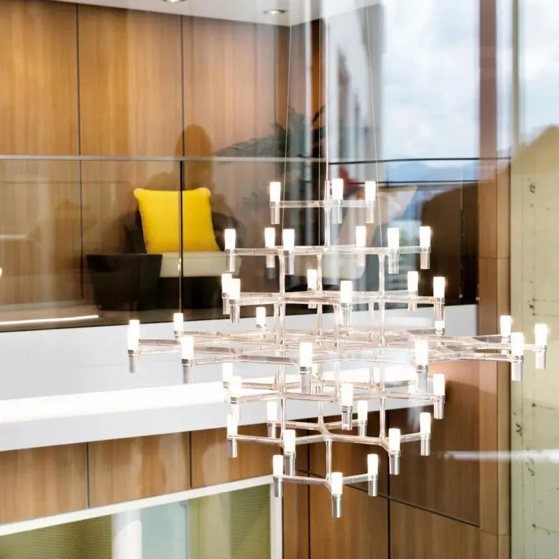 Crown Major Chandelier For Living Interior, Office And Any Space Decor