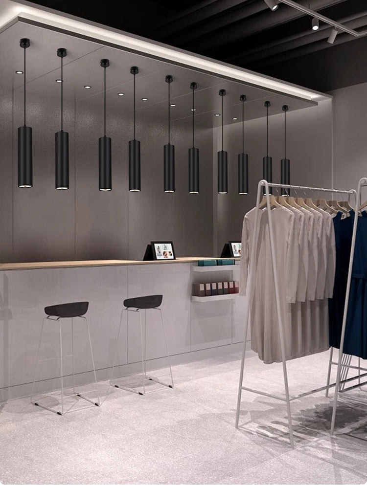 Sleek Hanging Tube Chandelier Perfect Home Décor Upgrade