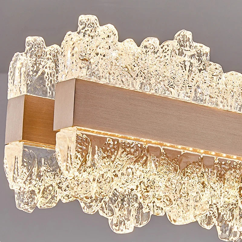 Dimmable, and Stylish Chandelier for Dining & Work Spaces
