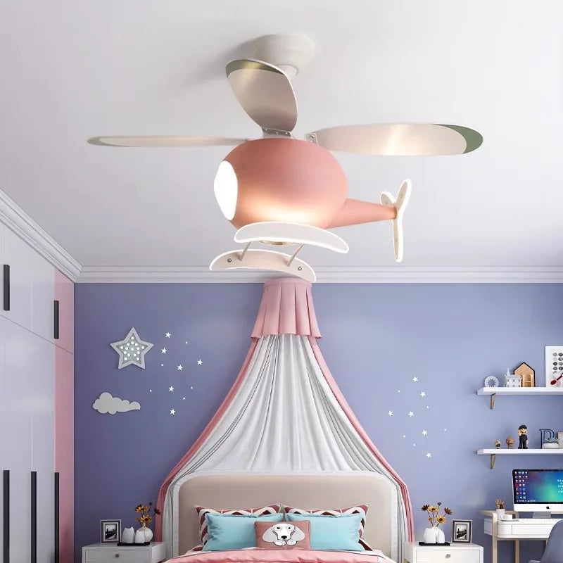 Futuristic Aircraft Light Fixture Perfect for Bedrooms & Nurseries