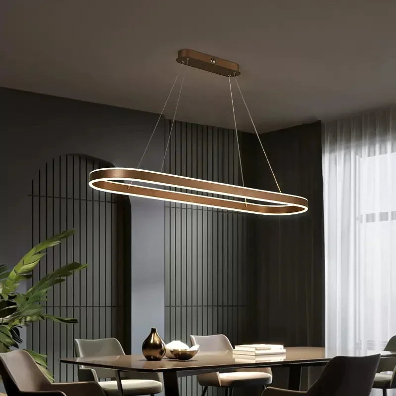 Stylish Glow Ring Chandelier for Stunning Interiors & Living Room Decor