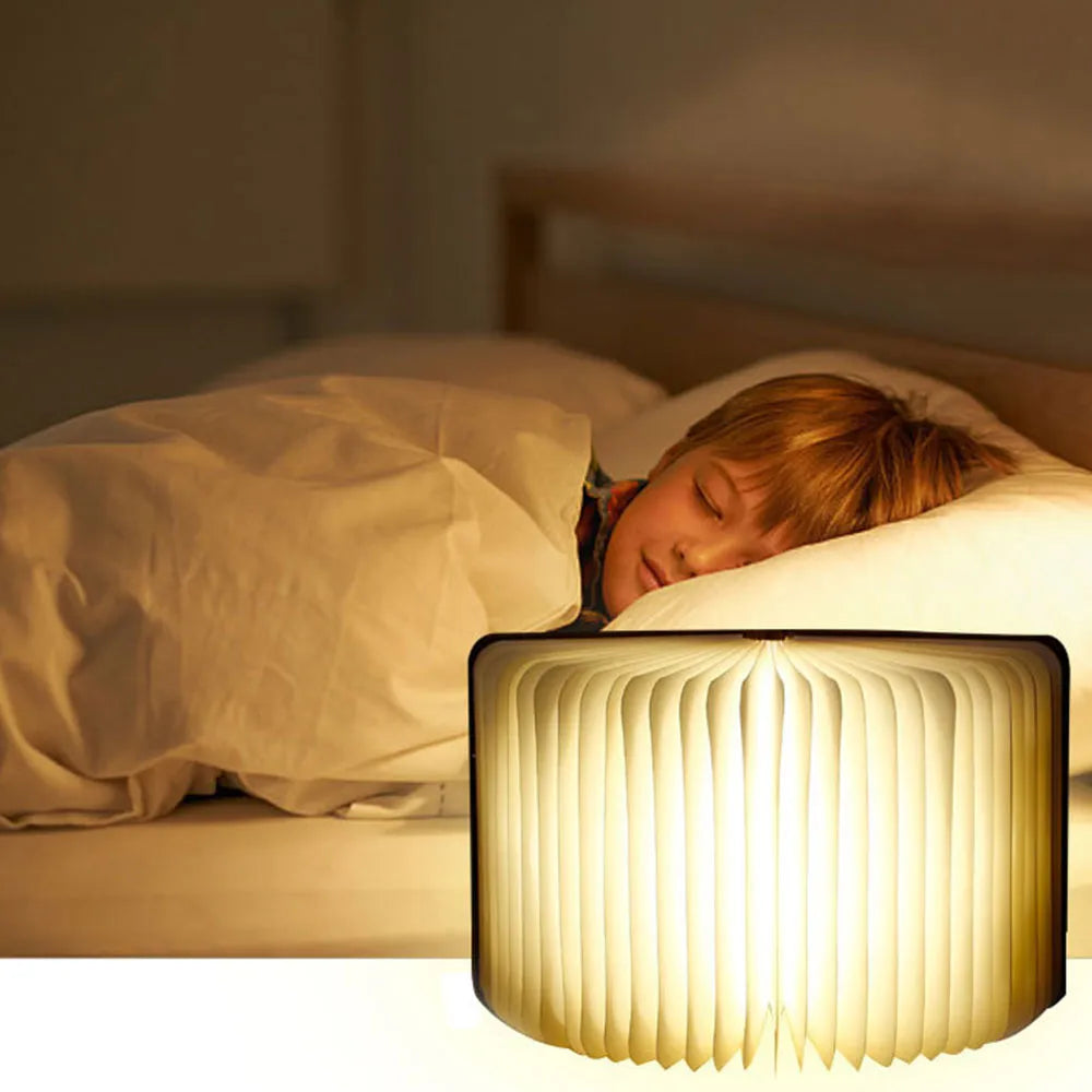 Fold-able Magnetic Creative Magic Book Night Light