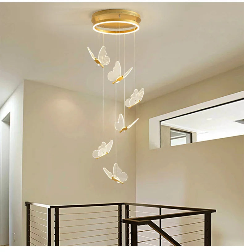 Butterfly Adjustable Pendant Lights Bring Grace & Style Home