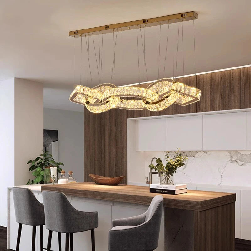 Luxury LED Hanging Lights Perfect for Living & Dining Rooms
