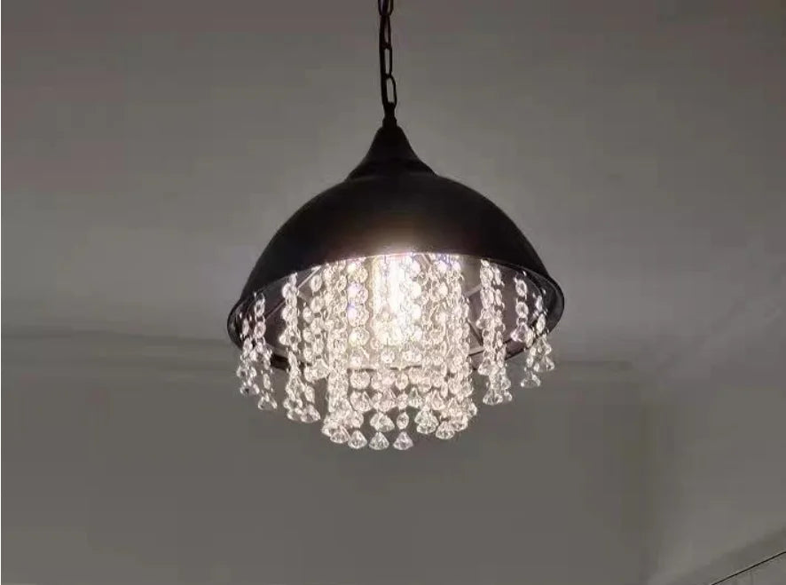 Rustic Vintage Pendant Lamp for Coffee Bars & Dining Spaces