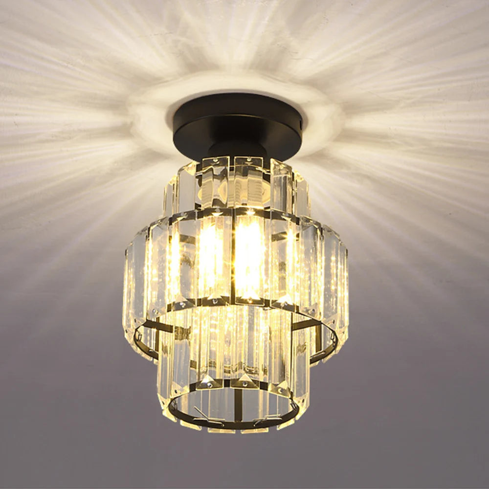 Crystal Corridor Ceiling Chandelier