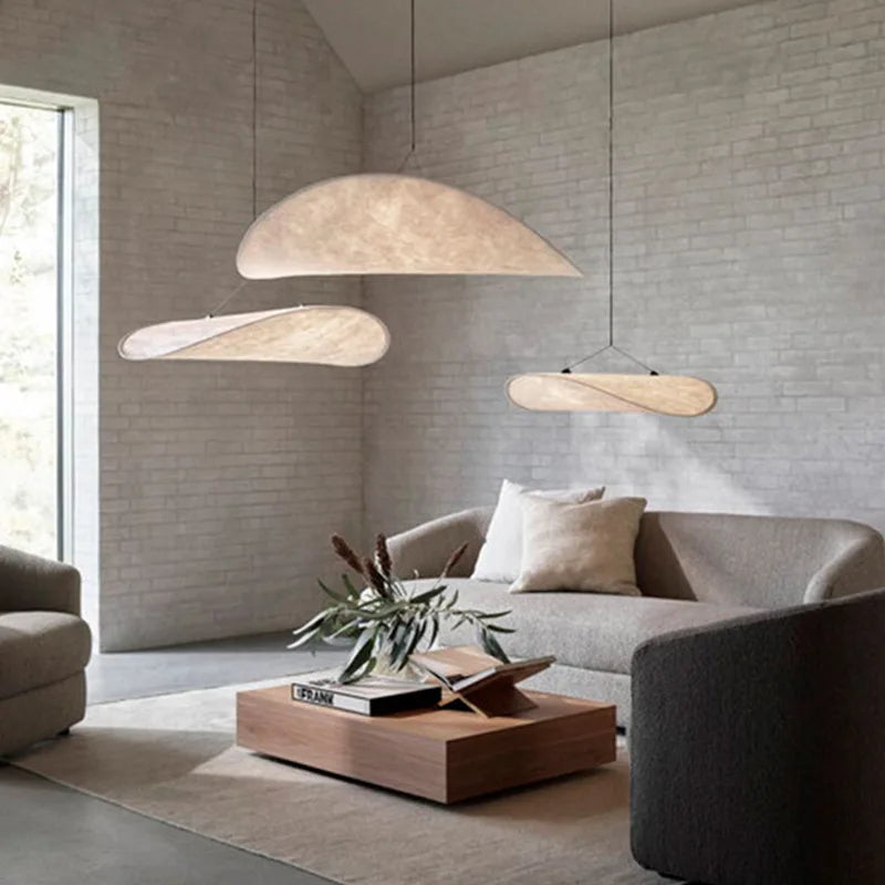 Vertigo White Silk Pendant Chandelier Ideal for Stylish Interiors