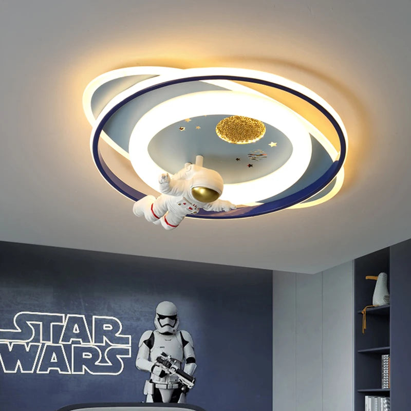 Astronaut Ceiling Lamp for Boys & Girls