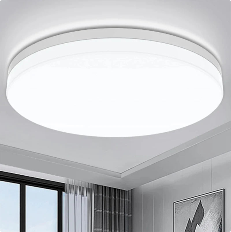 Sleek & Stylish Ultra Thin Round LED Ceiling Light for Bedrooms & Living Rooms