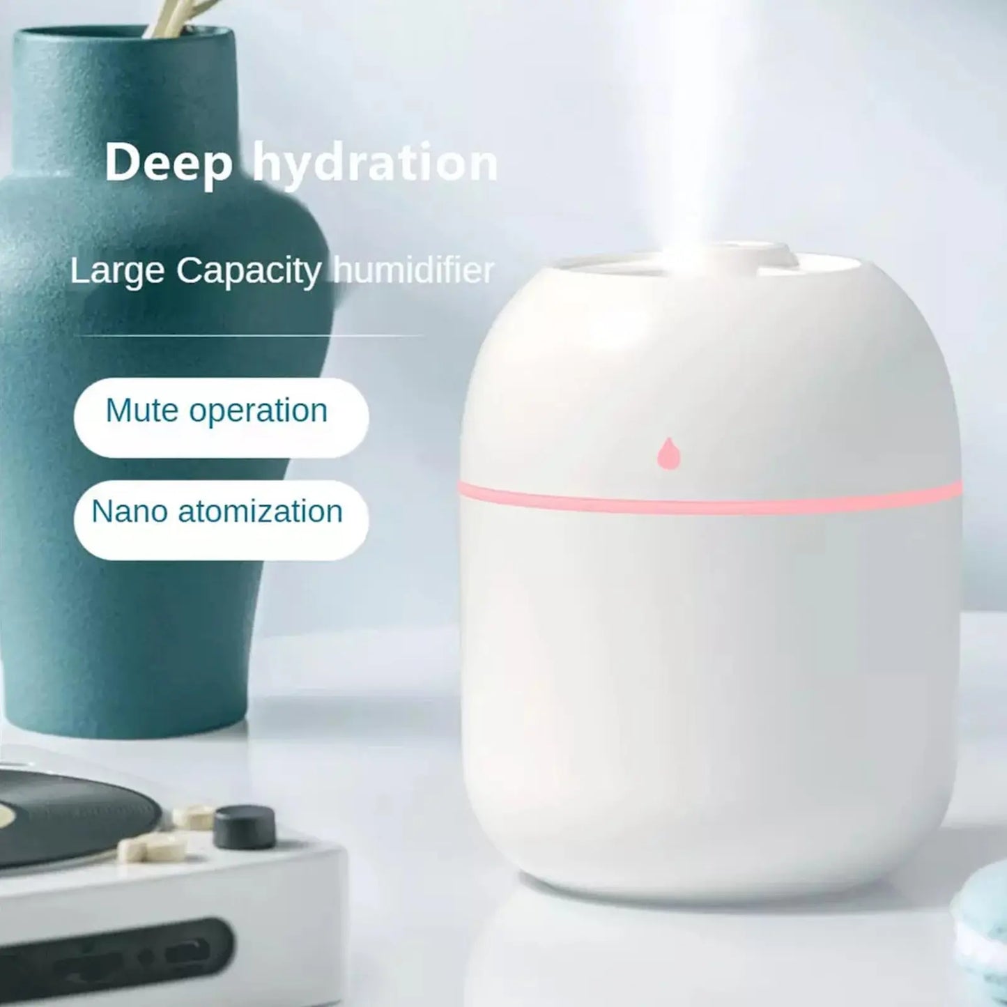 USB Aroma Diffuser Electric Humidifier Sprayer Portable Home Appliance 220ml