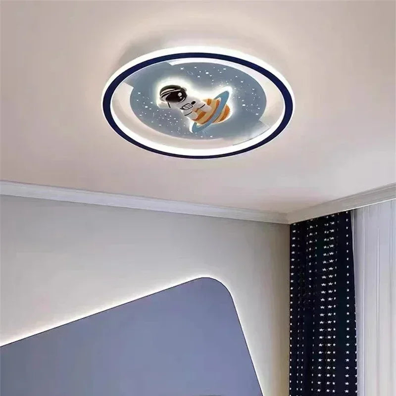 Rocket & Astronaut Chandelier for Boys’ & Girls’ Room