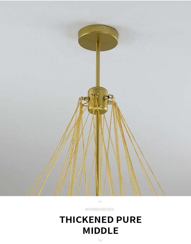 Sleek Black Gold Glass Pendant Lighting